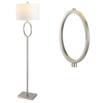 April 61" Metal LED Floor Lamp - JONATHAN Y